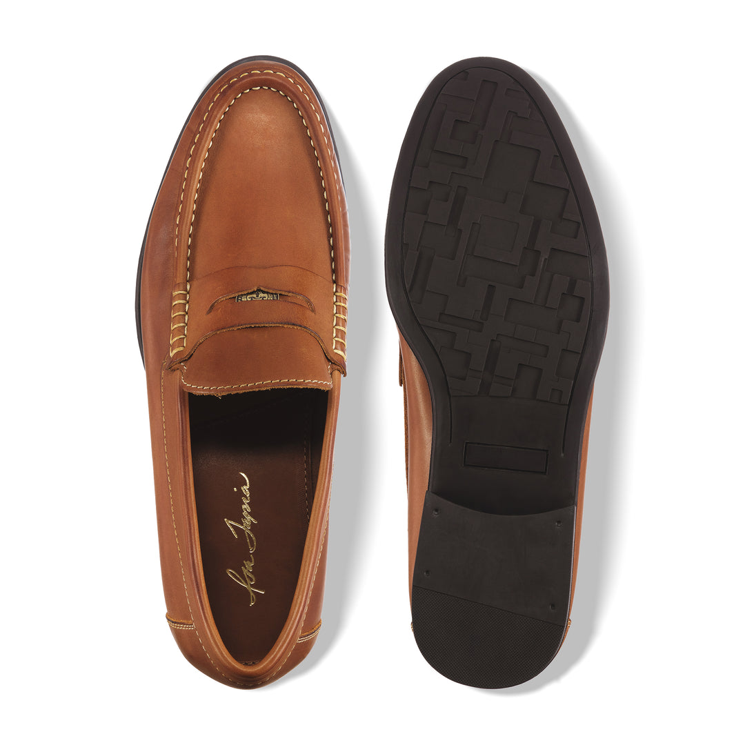Ayrton Saddle Leather Loafer – Isa Tapia